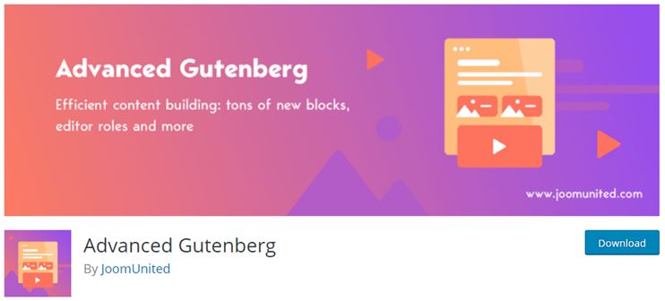 advanced gutenberg blocks