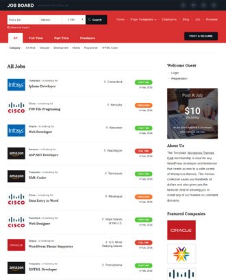 Job Board Theme