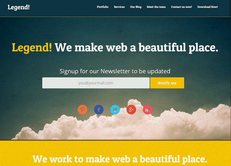 Legend WordPress Theme