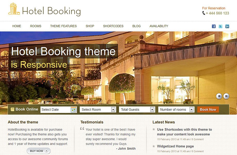 hotelbooking Theme