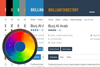 Customized Color Scheme - Business Directory Theme