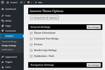 Answers WordPress Theme