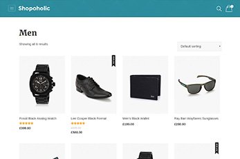 Category Grid View - Shopoholic Ecommerce Theme