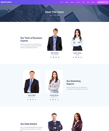 Agency theme- Team design