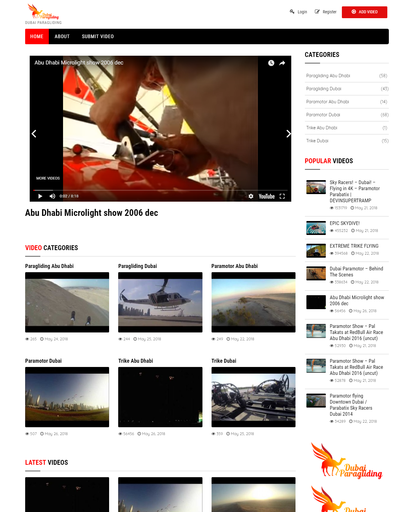 Video WordPress theme