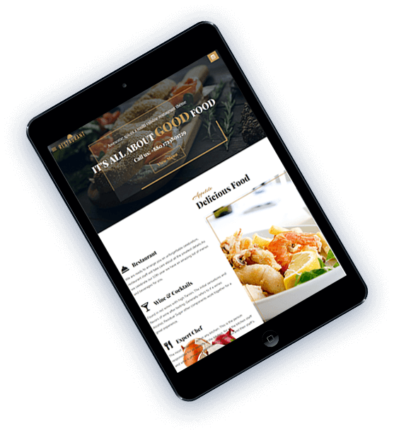Restaurant WordPress theme