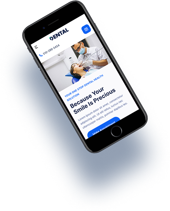 Mobile Friendly Dentists WordPress Theme