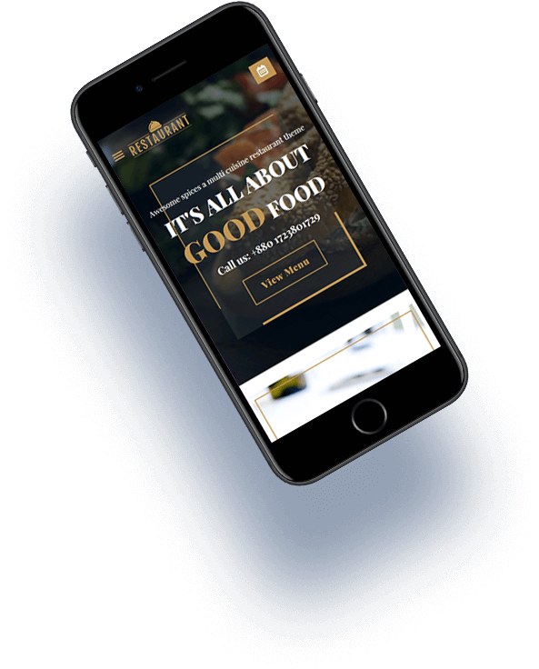 restaurant theme for WordPress
