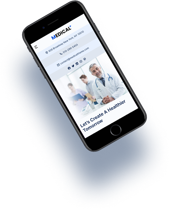 Mobile Friendly Medical Theme