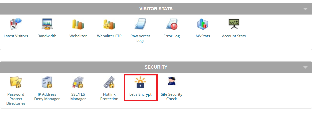 secure urls, lets encrypt