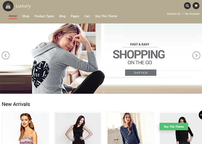 Luxury Store Theme