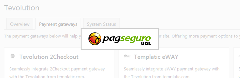 PagSeguro Brazilian Payment Gateway Plugin