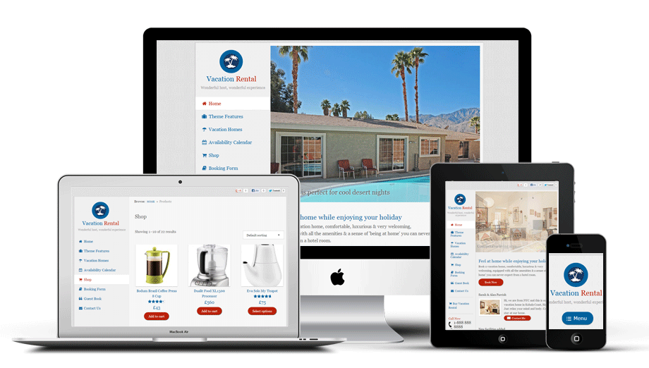 WordPress Vacation Rental Theme