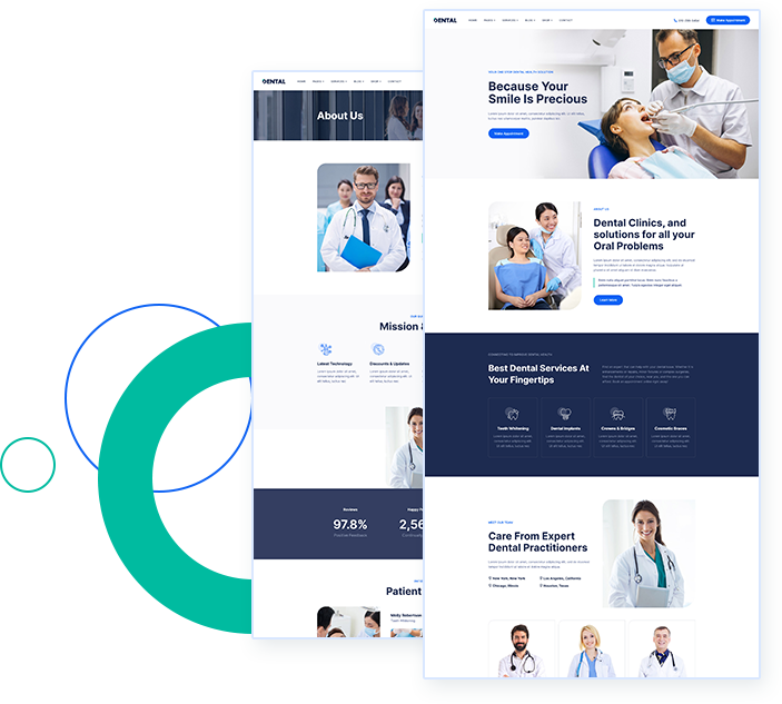 Dental Theme With Page Builder