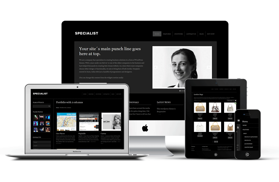 Fully Responsive 5 Star Hotel WordPress Theme