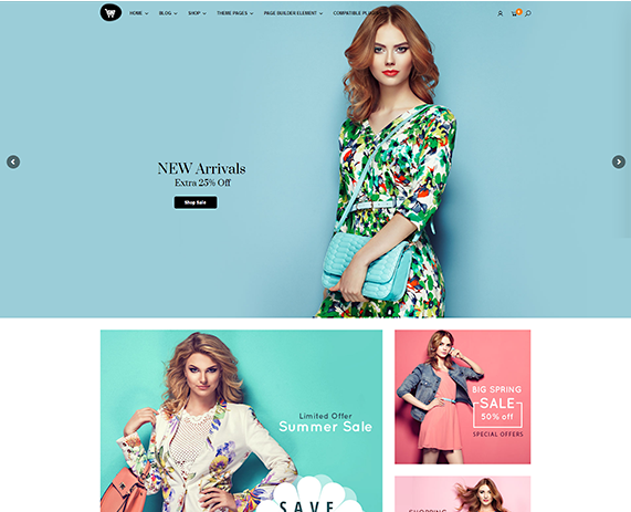 Multipurpose eCommerce theme